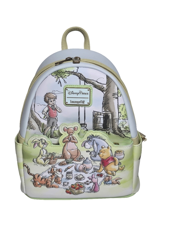 Loungefly Handbags - Disney Parks Loungefly Winnie the Pooh & friends Mini Backpack Nwt
